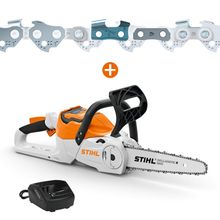 Трион STIHL верижен акумулаторен   с 1 батерия и зарядно, 36 V, 5.2 Ah, 30 см, 1/4 